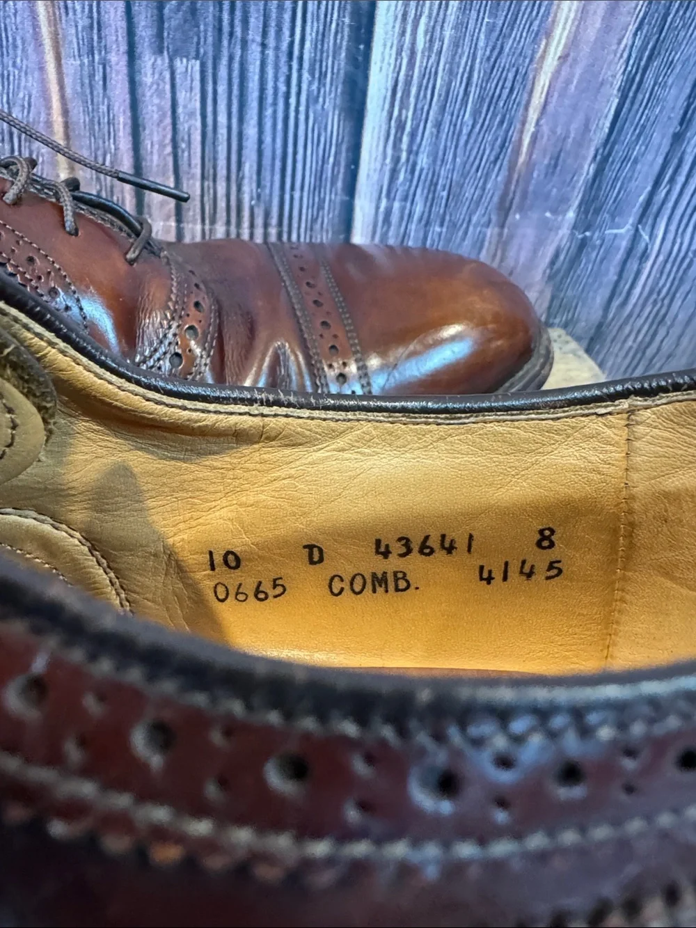 Strand Shell Cordovan Cap-toe Oxford Dress Shoe